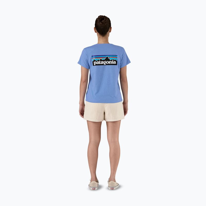 Patagonia P-6 Logo Responsibili-Tee Damen reichlich blau 3