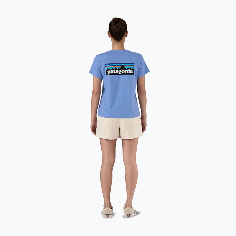 Patagonia P-6 Logo Responsibili-Tee Damen reichlich blau 9