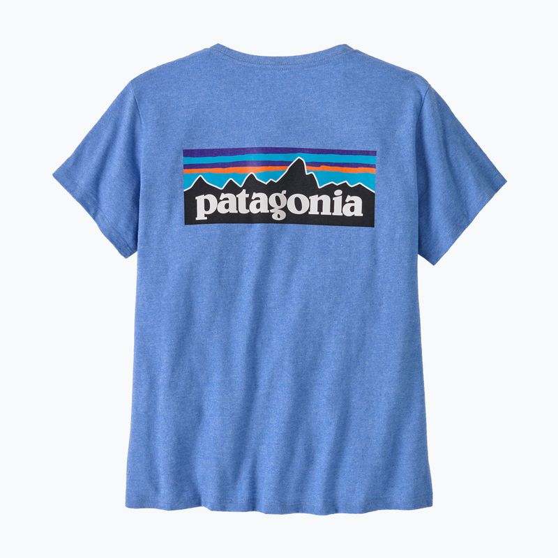 Patagonia P-6 Logo Responsibili-Tee Damen reichlich blau 5