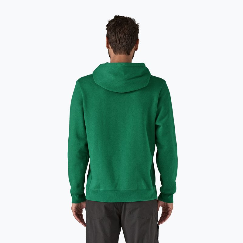 Patagonia P-6 Logo Sweatshirt Uprisal p-6 outline/heartleaf grün 2