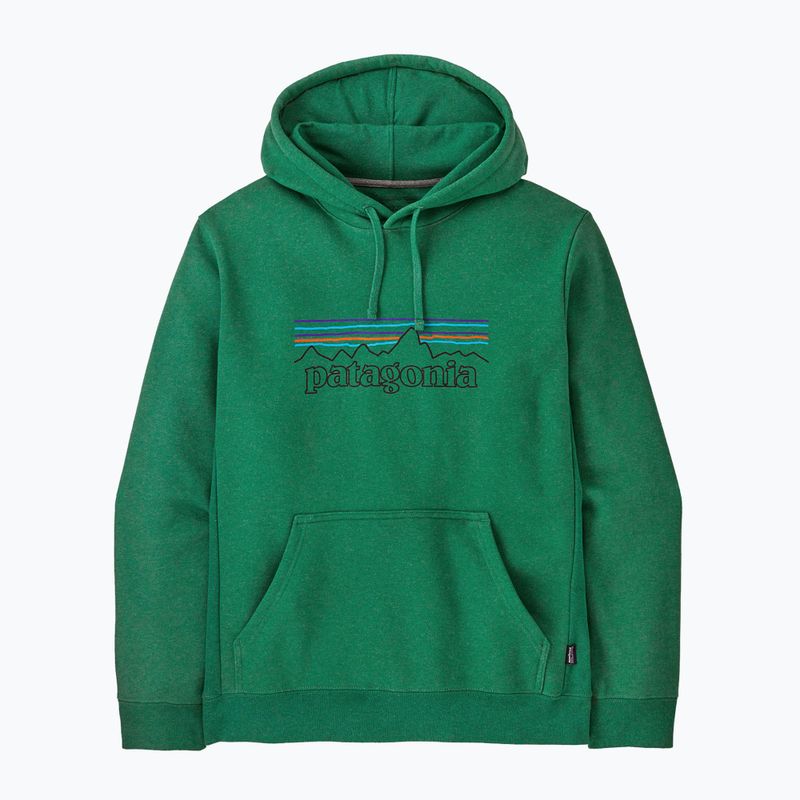 Patagonia P-6 Logo Sweatshirt Uprisal p-6 outline/heartleaf grün 3