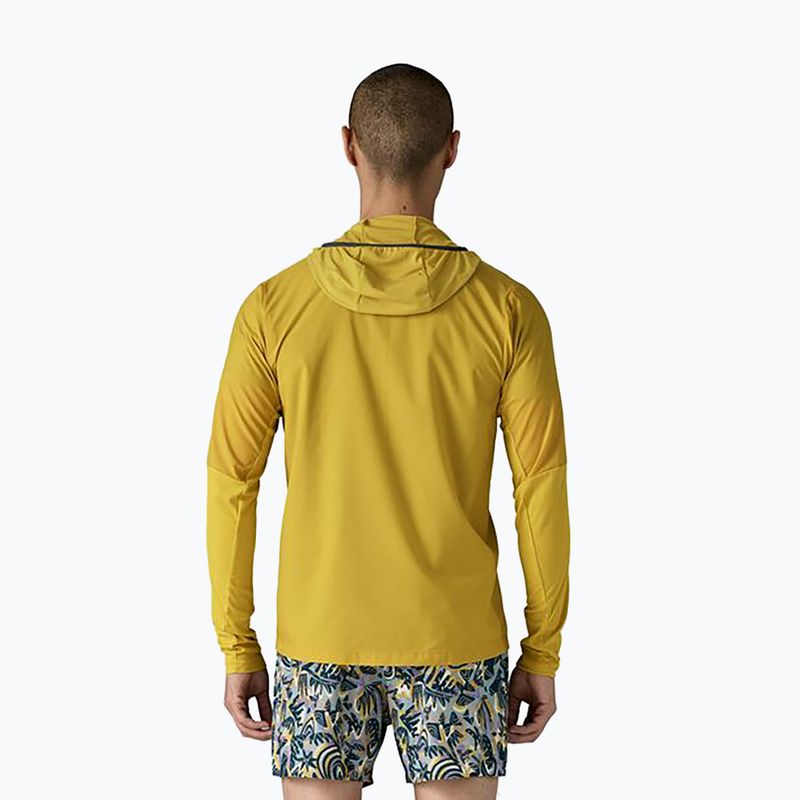 Herren Patagonia Airshed Pro Pullover Trekking Sweatshirt Bündel grün 2