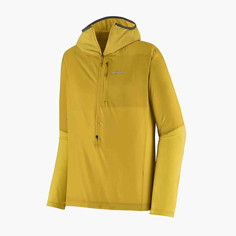 Herren Patagonia Airshed Pro Pullover Trekking Sweatshirt Bündel grün 3