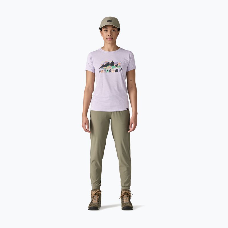 Damen Patagonia Terrebonne Jogger Fluss Felsen grün 2
