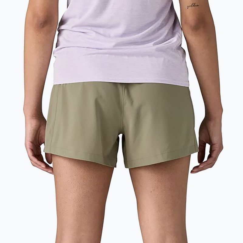 Patagonia Damen Shorts Terrebonne Fluss Felsen grün 2