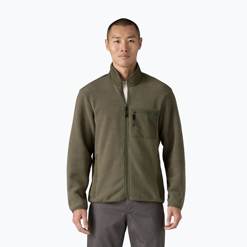 Patagonia Herren Fleece-Sweatshirt Synch basin grün
