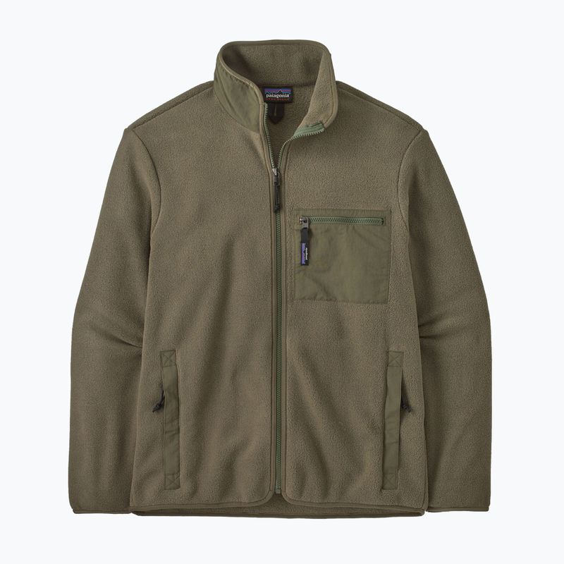 Patagonia Herren Fleece-Sweatshirt Synch basin grün 3