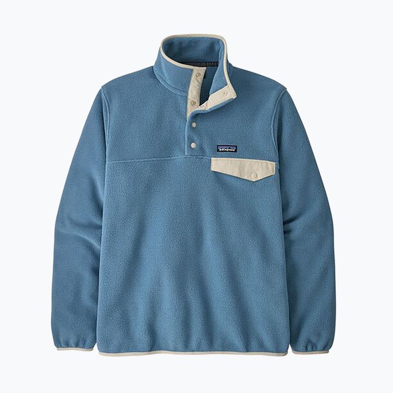 Herren Patagonia LW Synch Snap-T P/O noch blau Trekking Sweatshirt 3