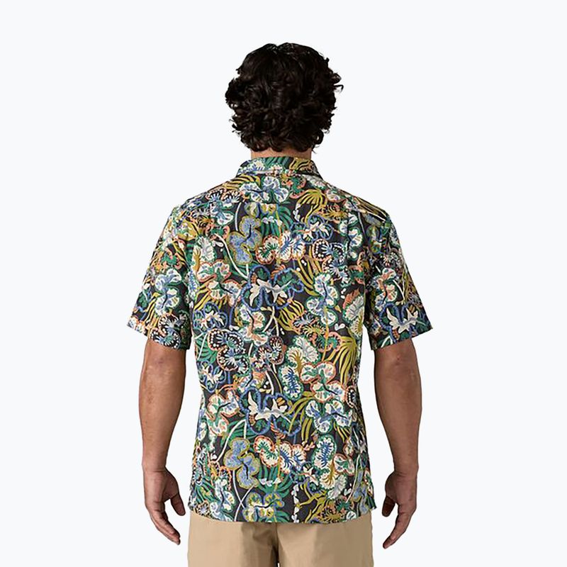 Patagonia Herren Tidal Threads Camp unterseeisch/schwarzes Hemd 2