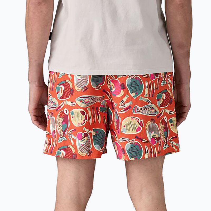Patagonia Männer Shorts Baggies 5" wrasse/Bestäuber orange 3