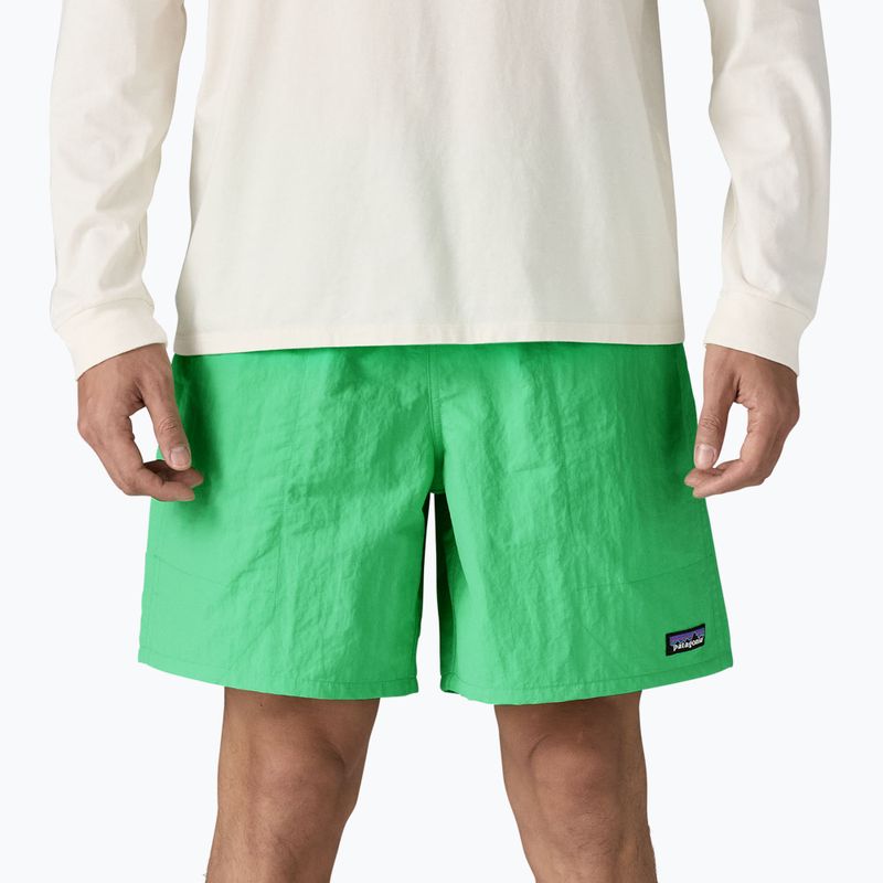 Patagonia Herren Shorts Baggies Longs 7" aloe grün 3
