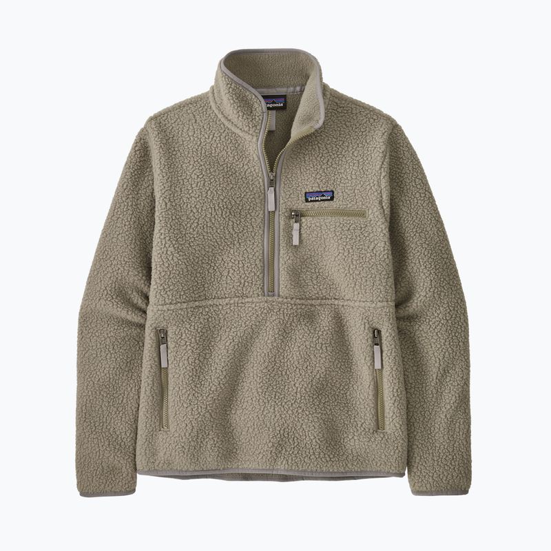 Damen Patagonia Retro Pile Fleece-Sweatshirt Marsupial Flussgestein grün 14