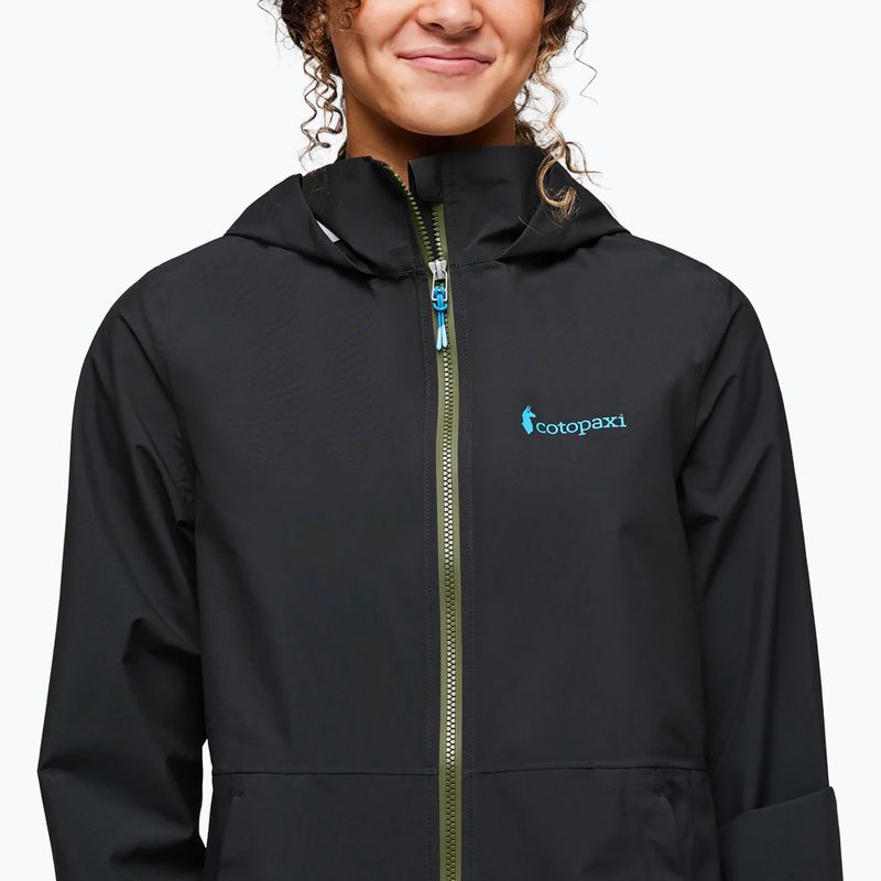 Cotopaxi Cielo Rain Trench schwarz Damen Regenjacke 5