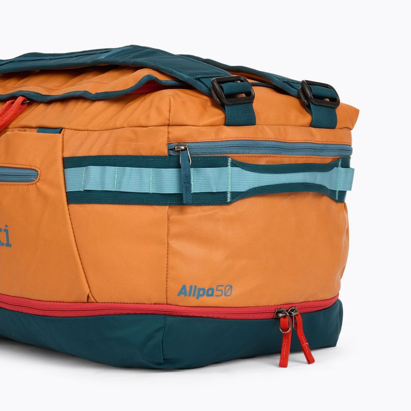 Cotopaxi Allpa Duffel Bag 50 l tamarindo/abyss Reisetasche 4