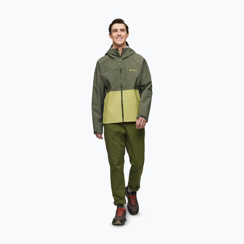 Cotopaxi Cielo Regenjacke Müdigkeit/Zitronengras 2