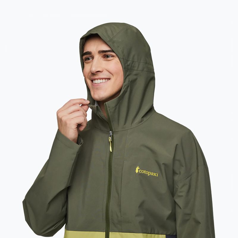 Cotopaxi Cielo Regenjacke Müdigkeit/Zitronengras 5