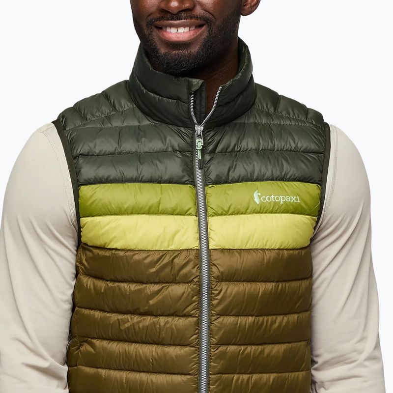 Cotopaxi Herren ärmelloses Fuego Down Holz/Eiche lebendig 7