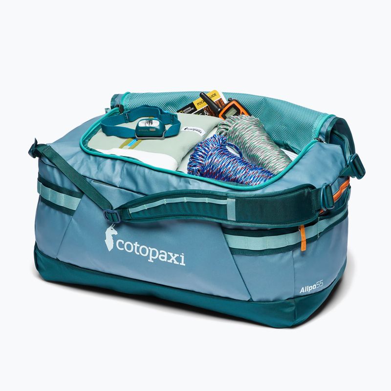 Cotopaxi Allpa Duffel 55 l Blaufichte/Babyss Reisetasche 6