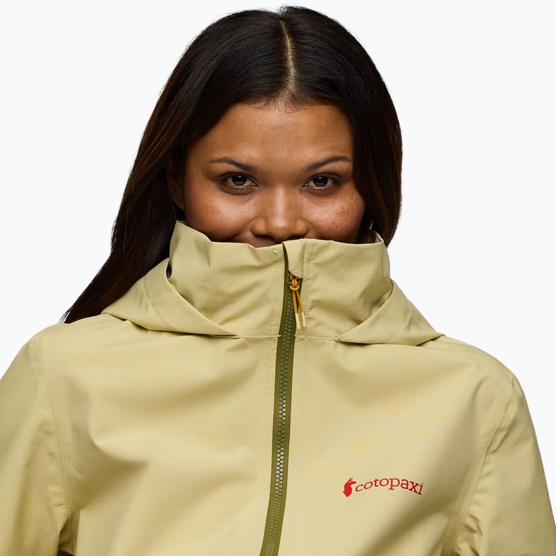 Women's Cotopaxi Cielo Rain Trench Regenjacke Korn/Rauch 9