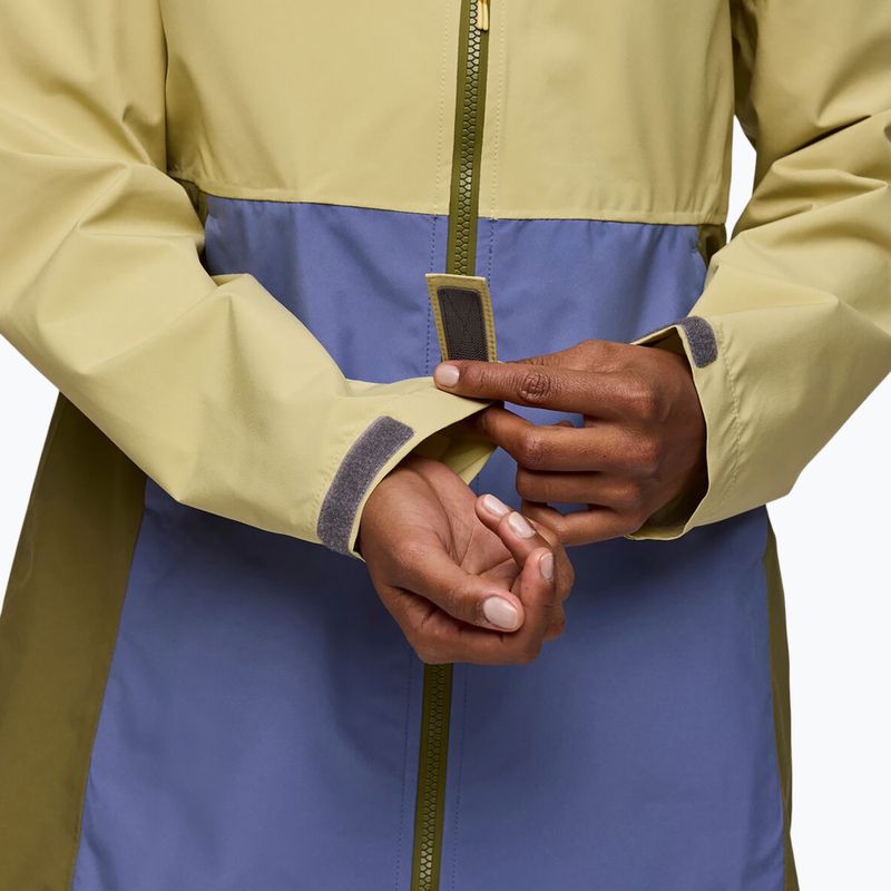 Women's Cotopaxi Cielo Rain Trench Regenjacke Korn/Rauch 10