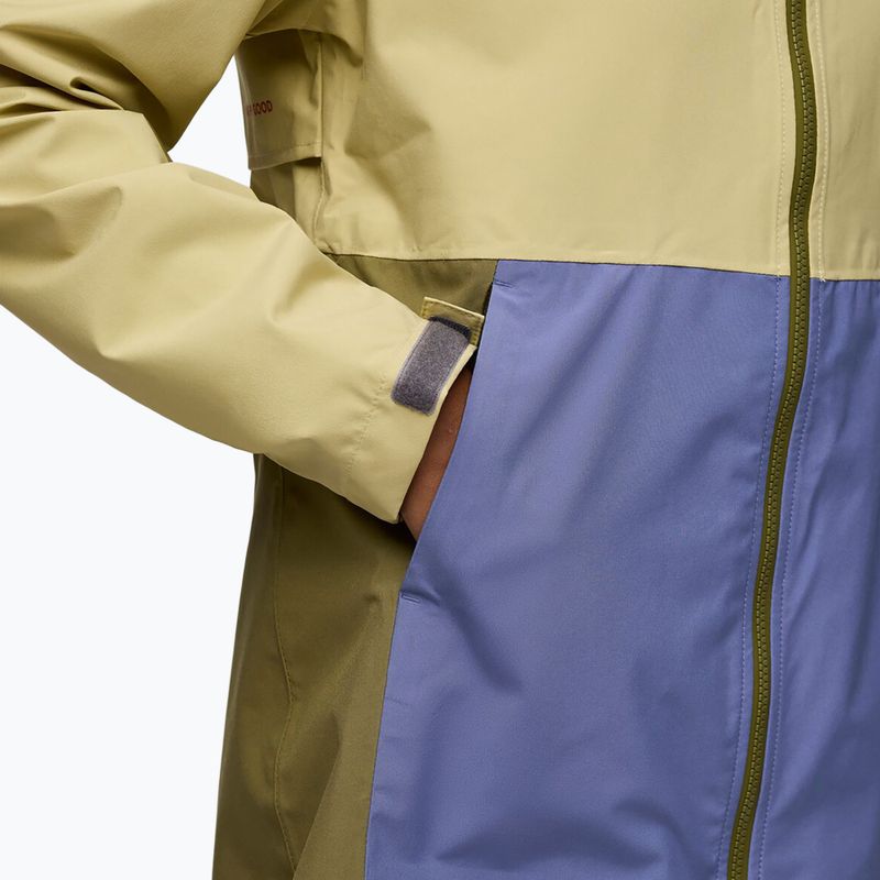 Women's Cotopaxi Cielo Rain Trench Regenjacke Korn/Rauch 11