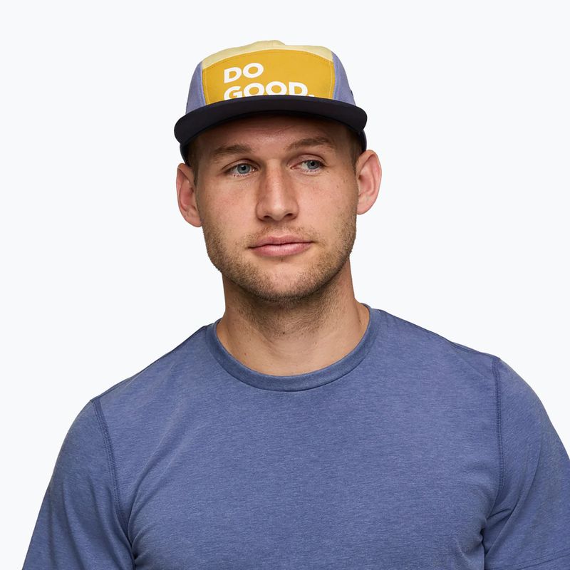 Cotopaxi Do Good 5-Panel Bernstein/Kohle Baseballmütze 3