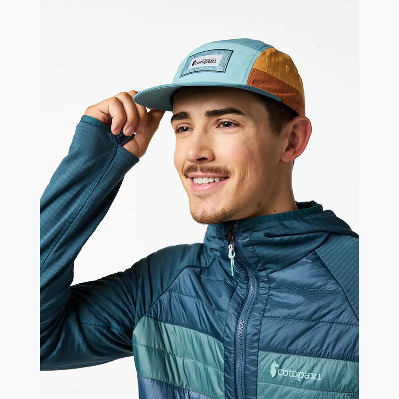 Basecap Cotopaxi Zen Garden Tech 5 Panel tide pool and everglade 3