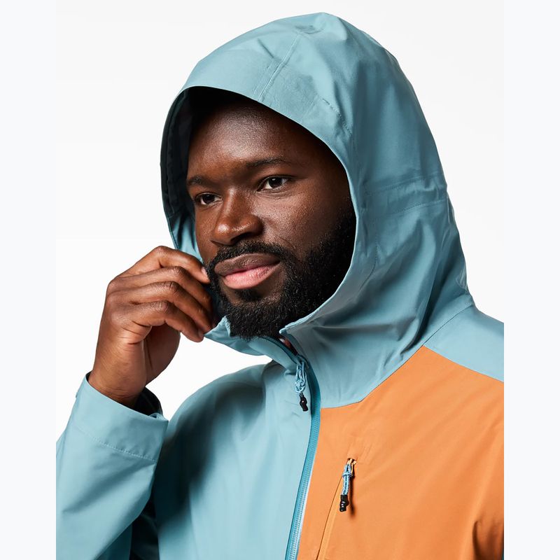 Softshell-Jacke für Herren Cotopaxi Impermeo 3L Hooded Shell everglade and steel blue 3