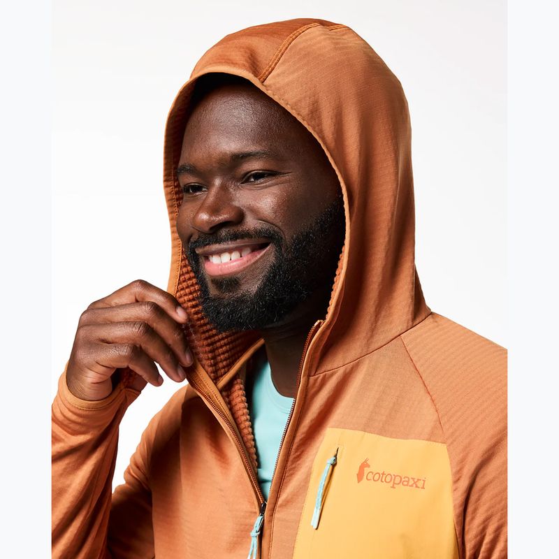 Herren-Trekkingsweatshirt  Cotopaxi Otero Fleece Full-Zip Hooded whiskey 5