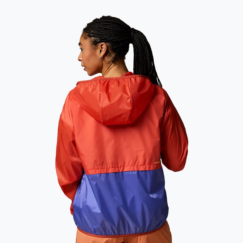 Windjacke für Damen Cotopaxi Teca Half-Zip Windbreaker smell the begonias 3