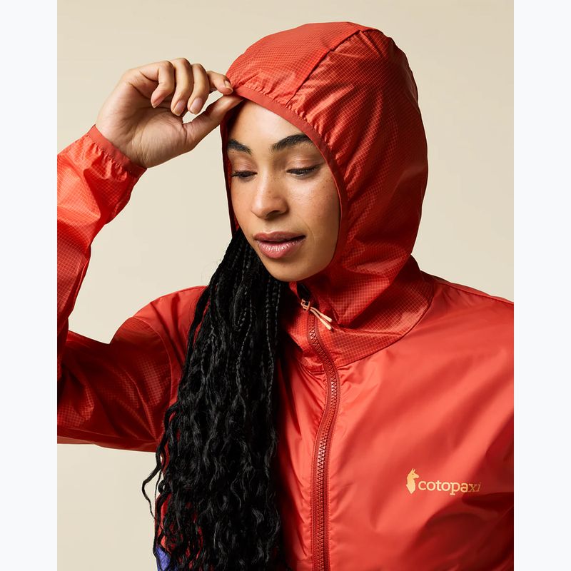 Windjacke für Damen Cotopaxi Teca Half-Zip Windbreaker smell the begonias 4