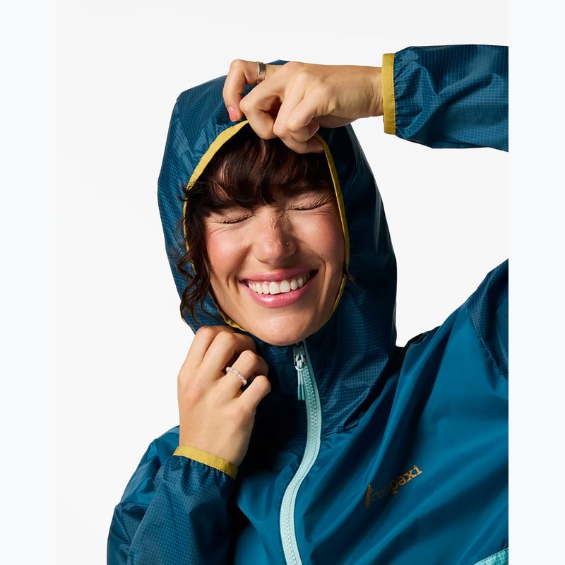 Damen-Windjacke Cotopaxi Teca Half-Zip Windbreaker waikiki 6