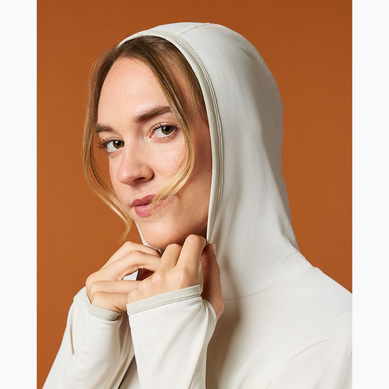Damen-Trekkingsweatshirt Cotopaxi Sombra Sun Hoodie chalk 4