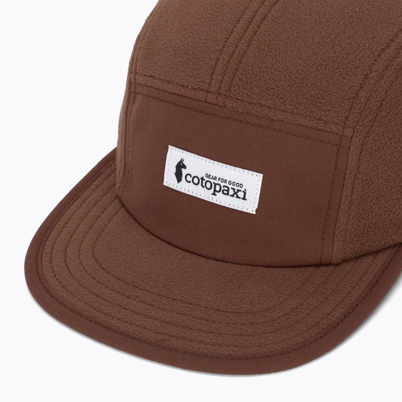 Basecap Cotopaxi Fleece 5-Panel sepia 3