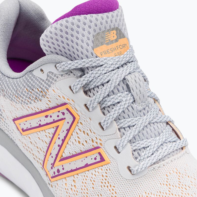 Damen Laufschuhe New Balance Fresh Foam 680 v7 quartz grau 8