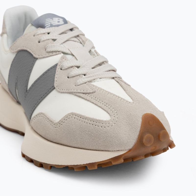 New Balance 327's V1 moonbeam/shadow grey Schuhe 7