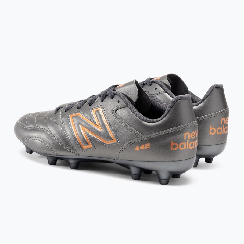 Herren Fußballschuhe New Balance 442 V2 Academy FG silber 3