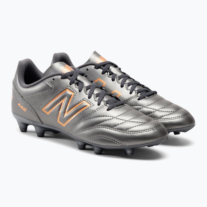 Herren Fußballschuhe New Balance 442 V2 Academy FG silber 4