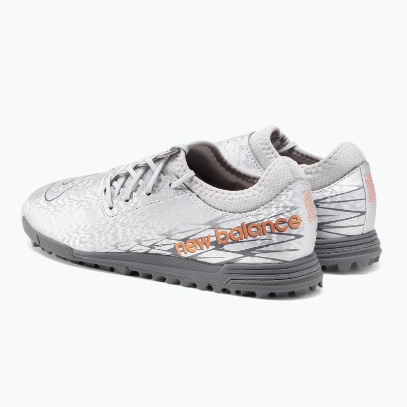 Kinder Fußballschuhe New Balance Furon V7 Dispatch TF Jr silber