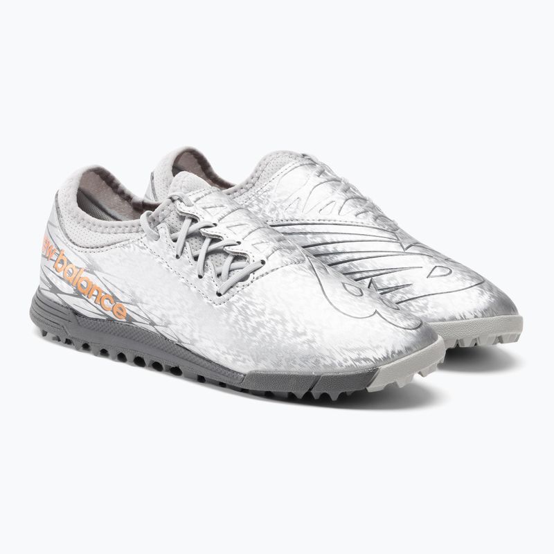 Kinder Fußballschuhe New Balance Furon V7 Dispatch TF Jr silber