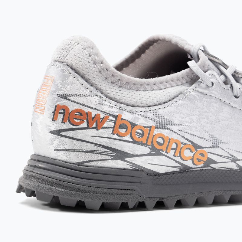 Kinder Fußballschuhe New Balance Furon V7 Dispatch TF Jr silber
