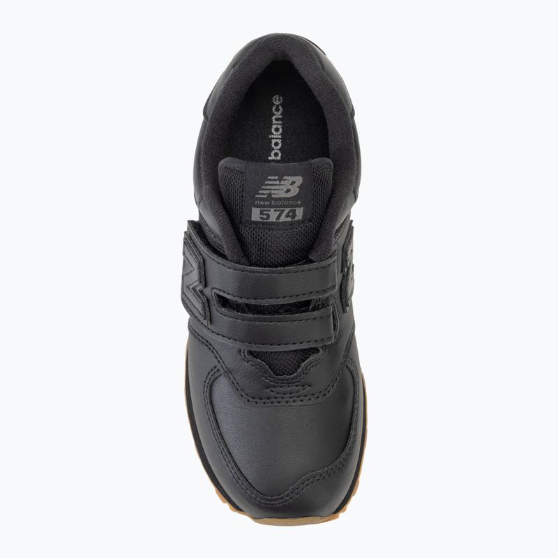 Kinderschuhe New Balance 574's V1 schwarz 5