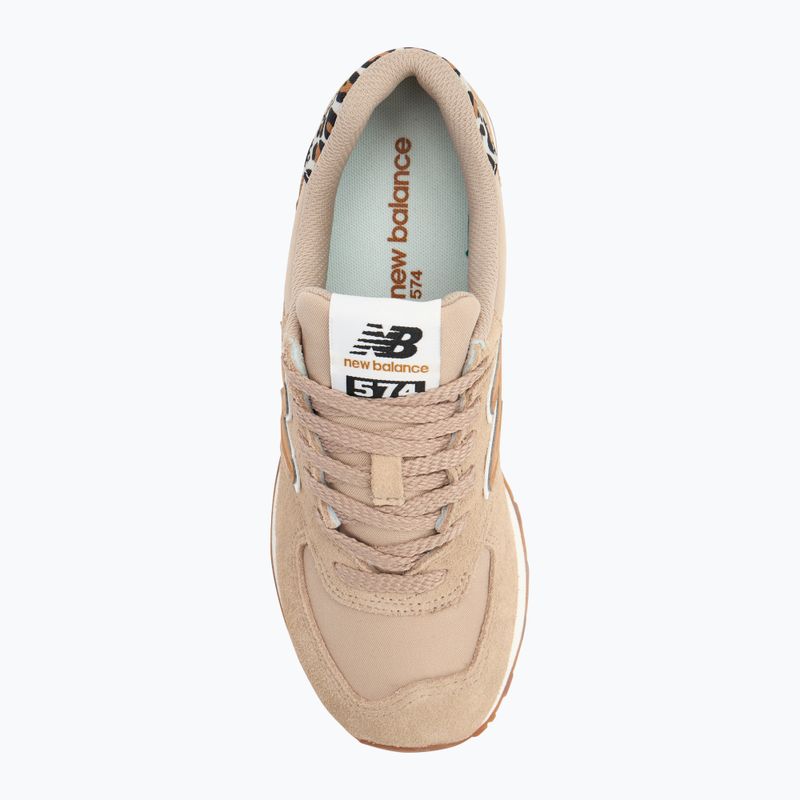 New Balance Damen Schuhe 574's V2 braun 5