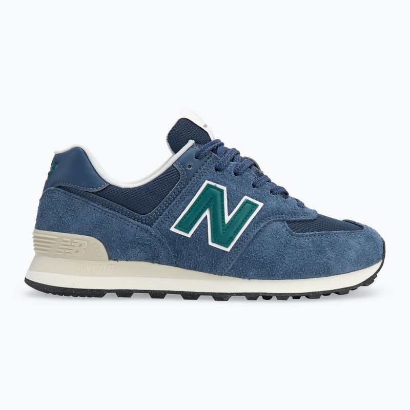 New Balance 574's V2 navy/grün Schuhe 2