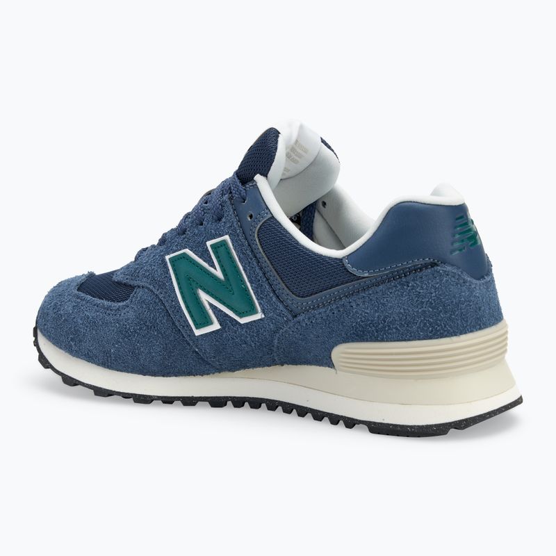 New Balance 574's V2 navy/grün Schuhe 3