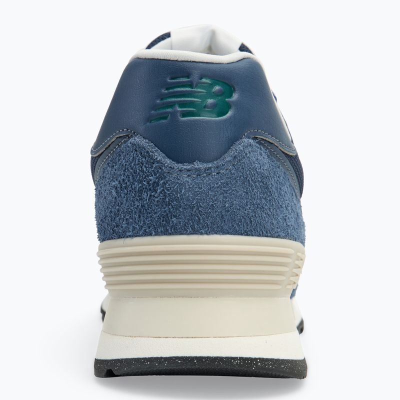 New Balance 574's V2 navy/grün Schuhe 6