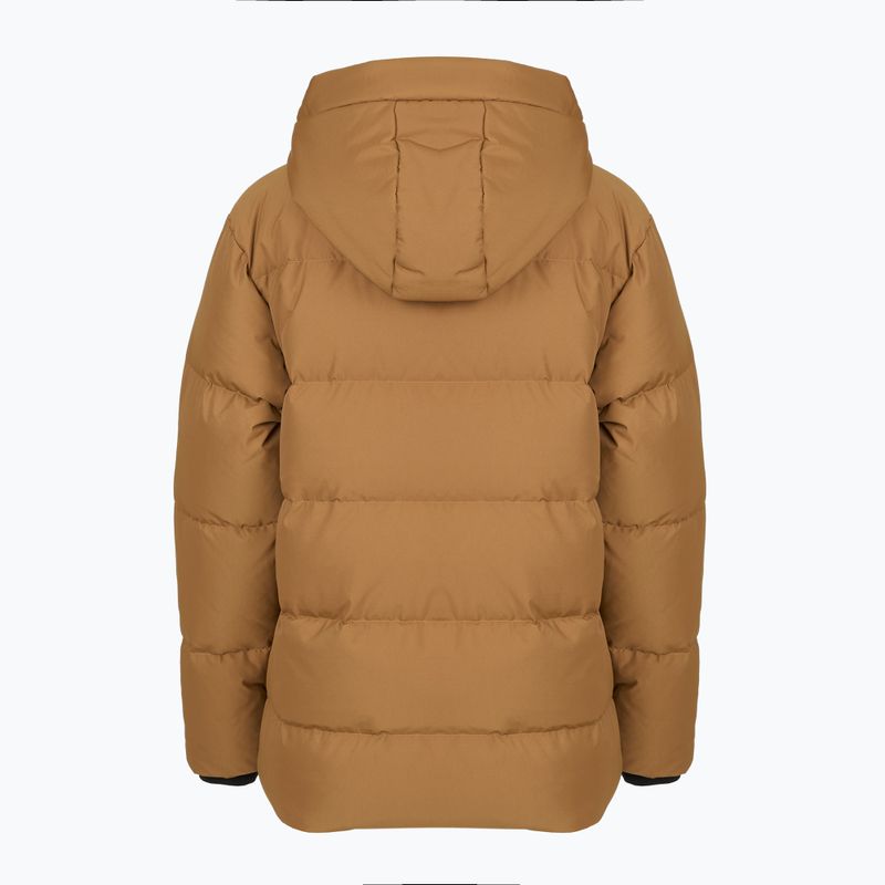 Damen-Daunenjacke New Balance NBX Soft Alpine Icon Down brown 2