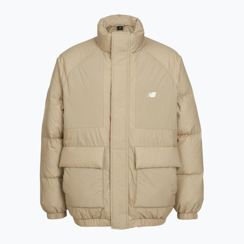 Herren-Daunenjacke New Balance NBX Academy Mix Down beige