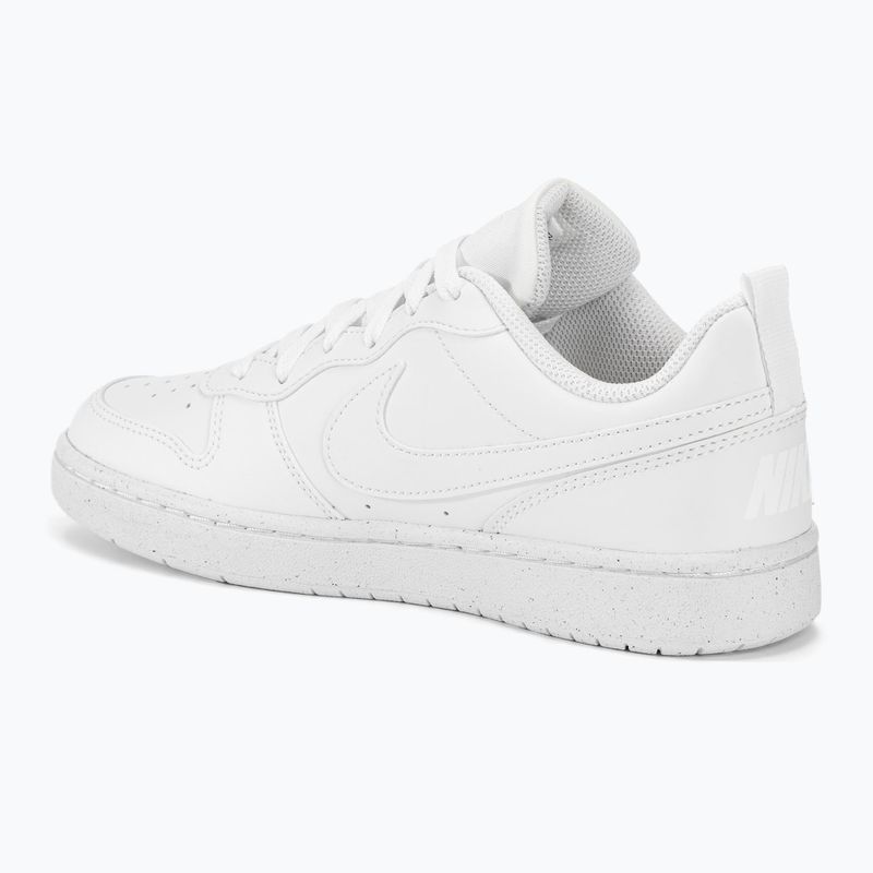 Sneaker Nike Court Borough Low Recraft white/white/white 3