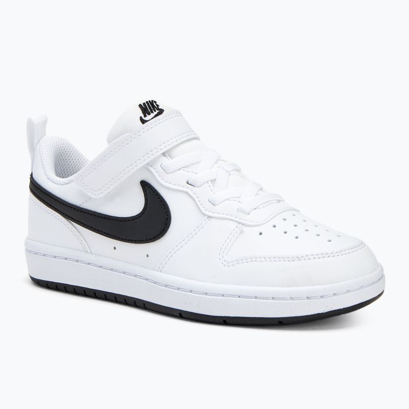 Nike Court Borough Low Recraft weiß/schwarz Kinderschuhe